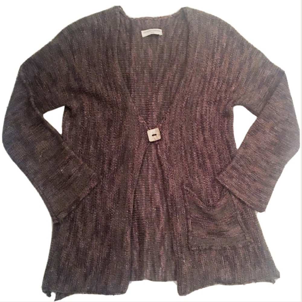 🛍 Georgina Estefania Thin Knit Button Cardigan